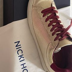 Nicky Hoyne Gold trainers