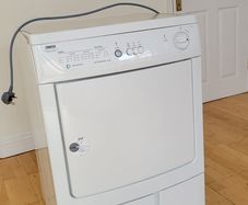 Tumble Dryer - White Zanussi electrolux autoreverse 6kg dryer