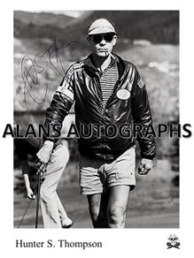 Hunter S.Thompson Autograph
