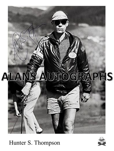 Hunter S.Thompson Autograph