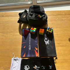 Rubik's Cubes and accessories