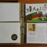 USA 94 World Cup Album Rare includes Silver & Mule error (2 albums containing total 23 coin covers) Image 7