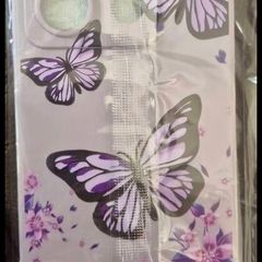 purple butterfly light case