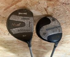 Spalding & Dunlop golf driver (RH)(1,3)