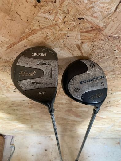 Spalding & Dunlop golf driver (RH)(1,3)