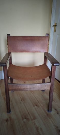 Brown Leather Chair