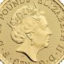 Great Britain 1/10 oz Gold Coin Britannia 2022 ( In Capsule) Image 3