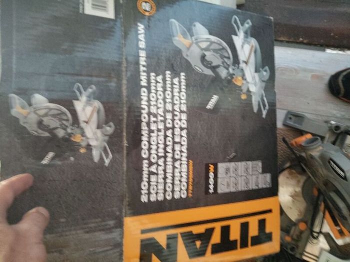 Compound Mitre Saw. Titan