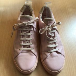 Kurt Gieger Ladies pink Leather trainers Eu 38 Uk 5