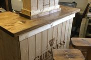 Home Bar with or without Bar Box and Stools