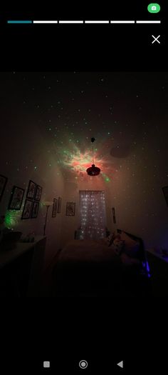 Nebula galaxy projector