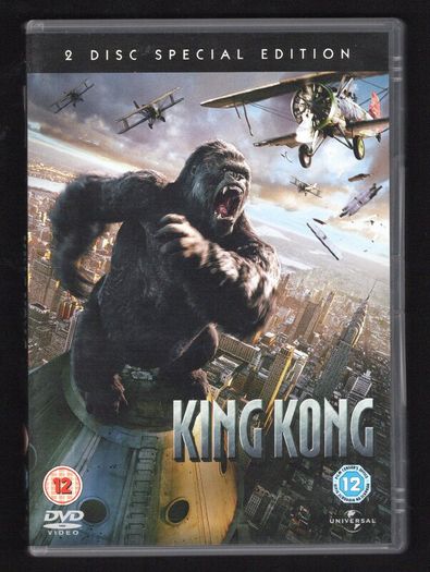 King Kong 2 Disc Special Edition DVD Movie.