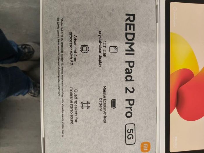 Redmi Pad Pro 2 5g 128gb Brand New Warranty Sim LTE dual sim.these retail 370 Harvey Norman look at the specs 1. 5g 2. 12.1 2.5k Display 3. 12000 mah battery 4. Dolby Atmos Quad Speakers