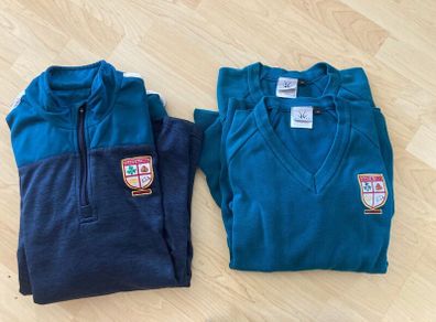 Colaiste na coiribe uniform jumpers and halfzips