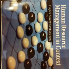 Human Resource Management in Context
