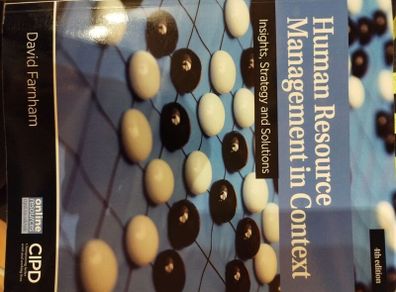 Human Resource Management in Context