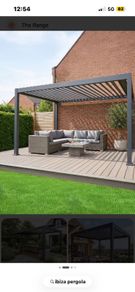Ibiza pergola 4m by 3m