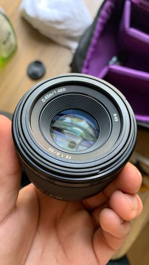 Sony 50mm lens 1.8