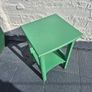 Tiny wooden painted Vintage side table Image 3