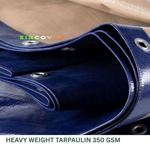 Heavyweight Tarpaulin 5m x 11m (16' - 36') 350 gsm