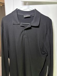 Men's Long Sleve Tommy Hilfiger Polo Shirt