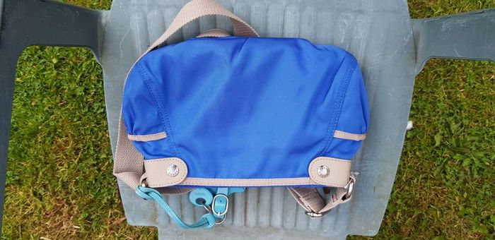 Brand New Fossil Gwen Top Zip Blue Ladies Shoulder Bag