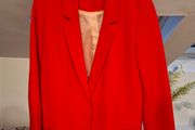 Red blazer, Oasis, size 12, excellent condition