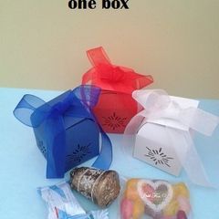 Wedding candy boxes
