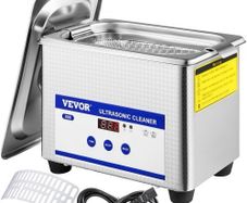 NEW SALE | 0.8L Ultrasonic Cleaners Digital Heater Timer for Cleaning Jewelry Cleaning Eyeglass 35W Stainless steel for Commercial Personal Home Use