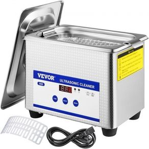 NEW SALE | 0.8L Ultrasonic Cleaners Digital Heater Timer for Cleaning Jewelry Cleaning Eyeglass 35W Stainless steel for Commercial Personal Home Use