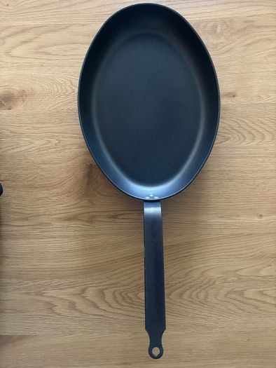 Professional Oval Frying Pan / Fish Pan 39cm