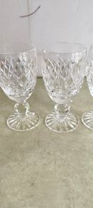 Rare find Vintage Waterford Crystal Sherry Glass, Boyne Cut Foot, Irish Barware 3 in total 30.00 euro each.