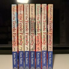 Tales of the Tendo Family manga vols 1-7