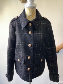 Savida Chanel style blazer, new, size M