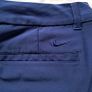 Ladies nike golf pants size 14 navy 34/32 zip fly in excellent condition Image 2