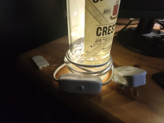 bottle lamp