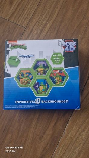 Tennage Mutant Ninja Turtles Pods 4D comnnection Collection -