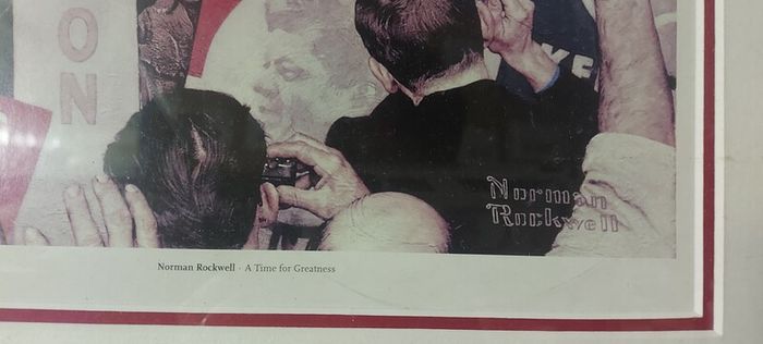 Norman Rockwell JFK a time for greatness