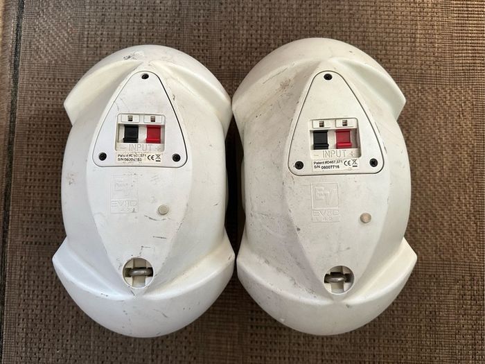 EV Evid 4.2 Outdoor Speakers Weather Proof - White