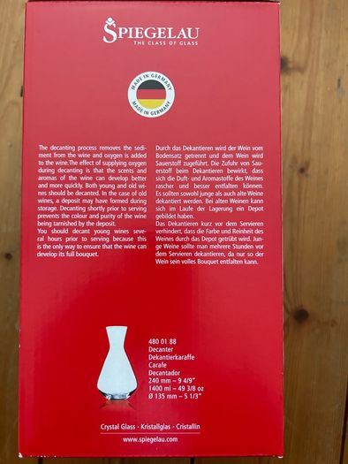 wine decanter (new)