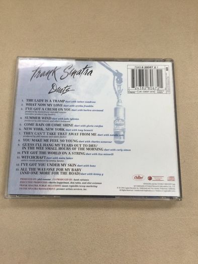 Frank Sinatra duets rare 1993 cd hits