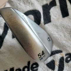 Taylormade wedge 54.11 with milled grind raw face