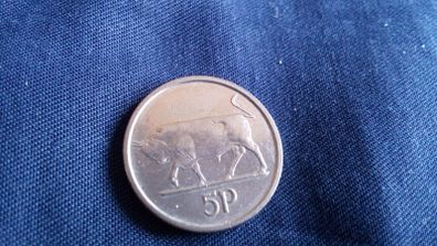 Irish Five Penny Coin 1994.
