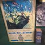 Vintage 1940s/1950s Motor-Racing Memorabilia Display in Deep Wooden Frame Image 4