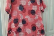 Tunic 30% linen &amp; 70% Cotton New