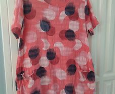 Tunic 30% linen & 70% Cotton New