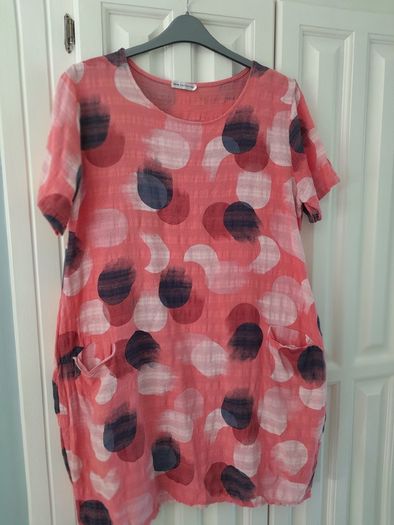 Tunic 30% linen & 70% Cotton New