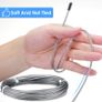 Plant Support,T316 Stainless Steel Trellis for Climbing Plants, Professional System with Wall Brackets 16Holders, 24 m Rope Image 4