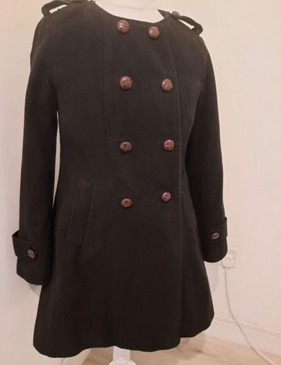 Black coat size 12