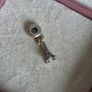 Pandora charm Eiffel Tower with gold heart very good condition hallmarked Image 9